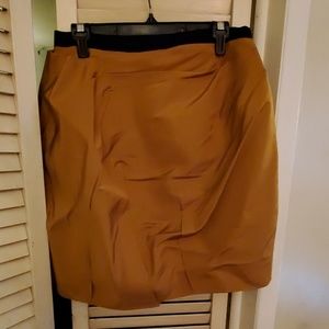 Jason Wu gold runway skirt